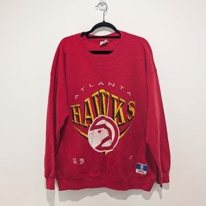 Red Atlanta Hawks Men's Sweater